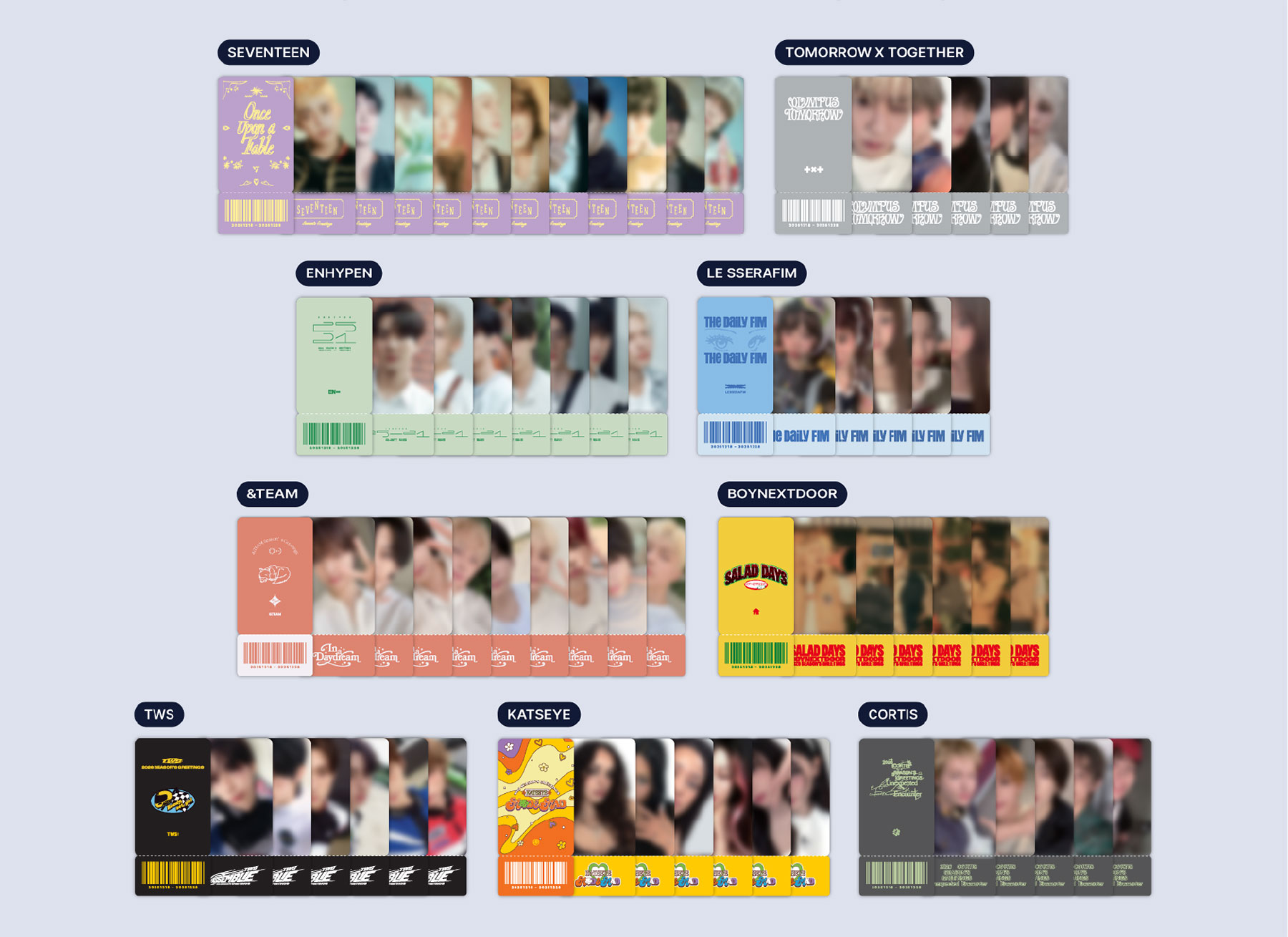 2026 SEASON'S GREETINGS 特典